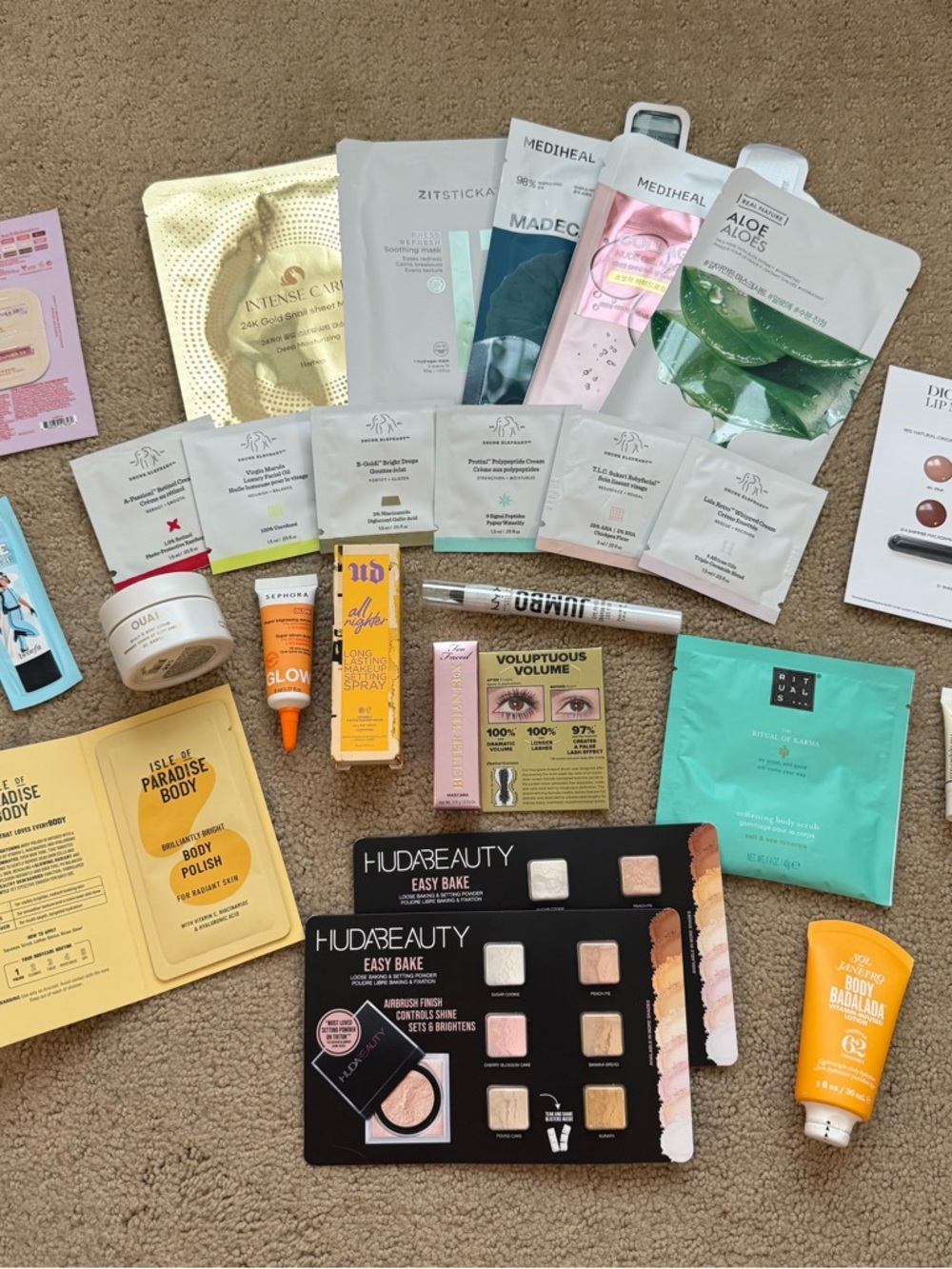 Makeup Samples, Skincare Samples, and Face Masks